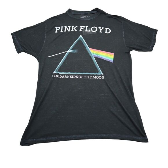 Pink Floyd Shirt Mens M Black Short Sleeve Crew Neck Graphic Print Casual Tee - Picture 1 of 15